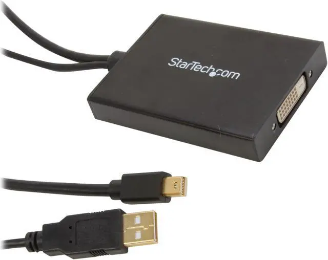 Main image of StarTech.com MDP2DVID Mini DisplayPort to DVI Dual-Link Active Adapter - USB Powered