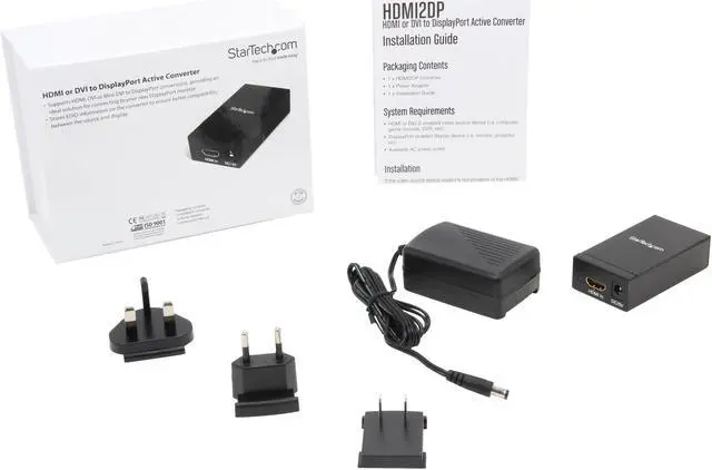 Alt view image 5 of 5 - StarTech.com HDMI2DP HDMI or DVI to DisplayPort Active Converter
