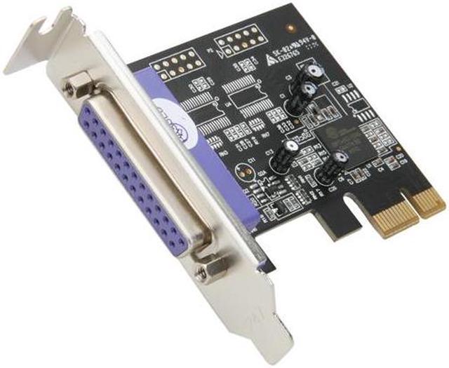 StarTech.com PEX1PLP 1 Port PCI Express Low Profile Parallel Adapter Card -  SPP/EPP/ECP