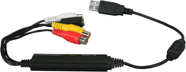 Alt view image 3 of 6 - StarTech.com SVID2USB23 S-Video / Composite to USB Video Capture Cable Adapter w/ TWAIN and Mac Support - VHS to USB Composite Svideo