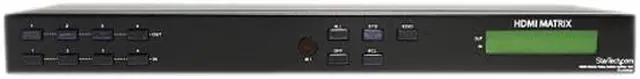 Alt view image 2 of 3 - StarTech.com 4x4 HDMI Matrix Video Switch Splitter with Audio and RS232 VS440HDMI