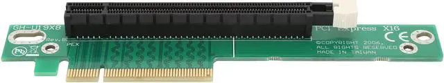Alt view image 2 of 5 - StarTech.com PCI Express Riser Card x8 to x16 Left Slot Adapter for 1U Servers (PEX8TO16R)