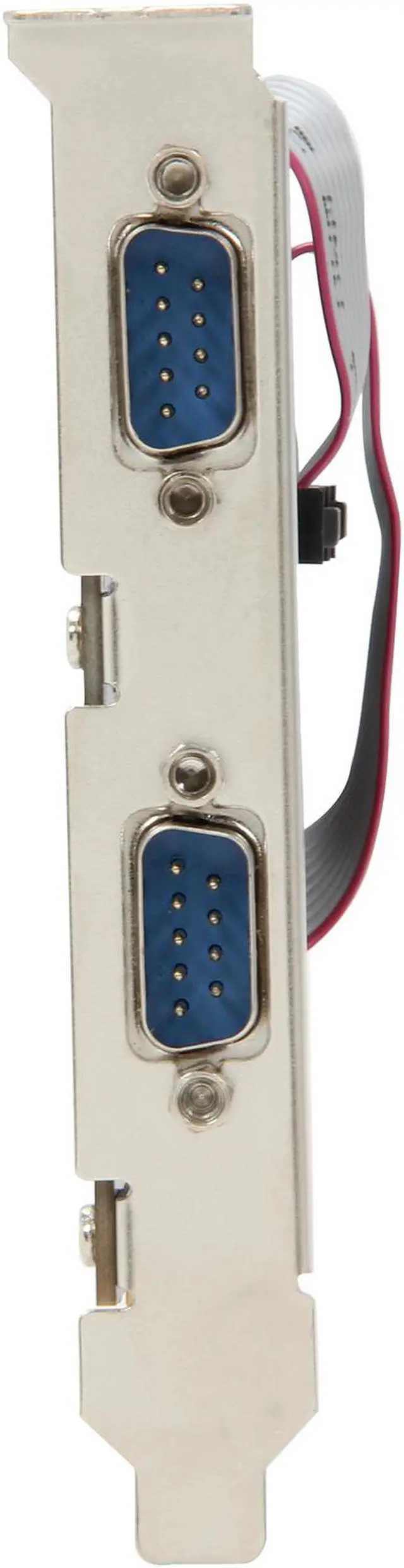 Alt view image 3 of 5 - StarTech.com 4 Port Native PCI Express RS232 Serial Adapter Card with 16550 UART Model PEX4S553