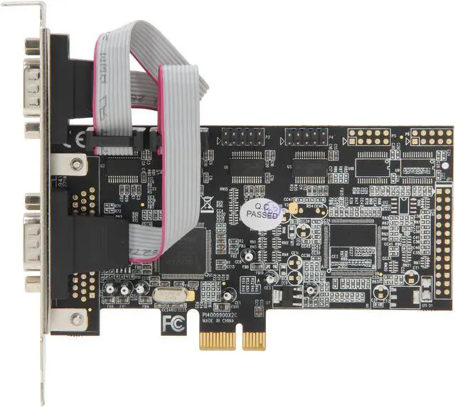 Alt view image 4 of 5 - StarTech.com 4 Port Native PCI Express RS232 Serial Adapter Card with 16550 UART Model PEX4S553