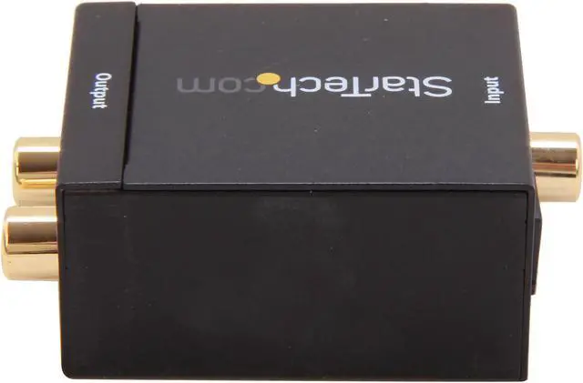 Alt view image 4 of 6 - StarTech.com SPDIF2AA SPDIF Digital Coaxial or Toslink to Stereo RCA Audio Converter