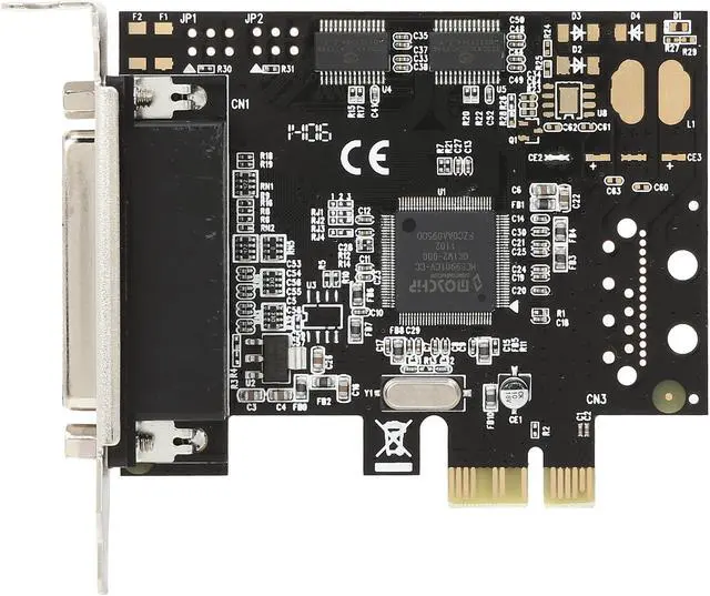 Alt view image 4 of 5 - StarTech.com 2S1P PCI Express Serial Parallel Combo Card with Breakout Cable Model PEX2S1P553B