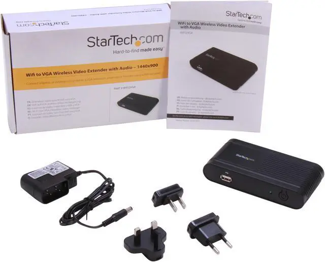 Alt view image 5 of 5 - StarTech.com WIFI2VGA WiFi to VGA Wireless Video Extender with Audio - 1280x1024/720p