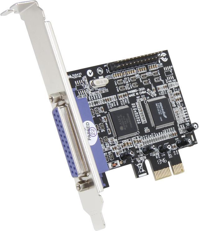 StarTech.com 2 Port PCI Express/PCI-e Parallel Adapter Card - IEEE 1284  with Low Profile Bracket - 2x DB25 (F) Parallel Port Card PEX2PECP2