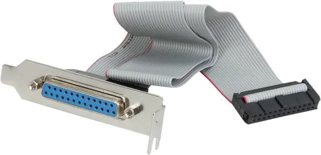 Alt view image 2 of 4 - StarTech.com DB-25 to IDC Header Slot Plate Model PLATE25F16LP