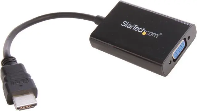 Main image of StarTech.com HD2VGAA HDMI to VGA Video Adapter Converter with Audio for Desktop PC/Laptop/Ultrabook - 1920x1200