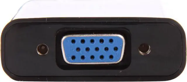 Alt view image 2 of 6 - StarTech.com HD2VGAA HDMI to VGA Video Adapter Converter with Audio for Desktop PC/Laptop/Ultrabook - 1920x1200