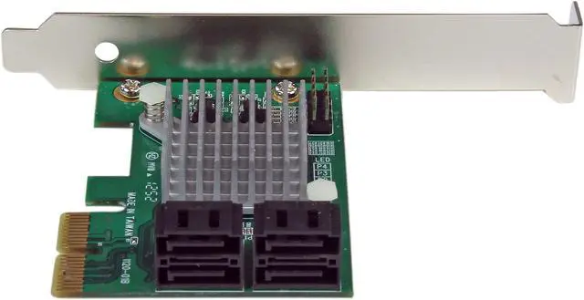 Alt view image 5 of 5 - StarTech.com 4 Port PCI Express 2.0 SATA III 6Gbps RAID Controller Card with HyperDuo SSD Tiering - PCIe SATA 3 Controller Adapter