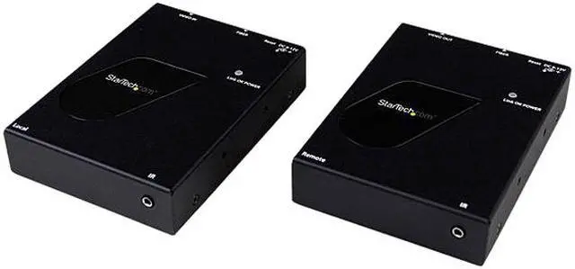 StarTech.com HDMI Over Fiber Extender with IR Control - SC Fiber