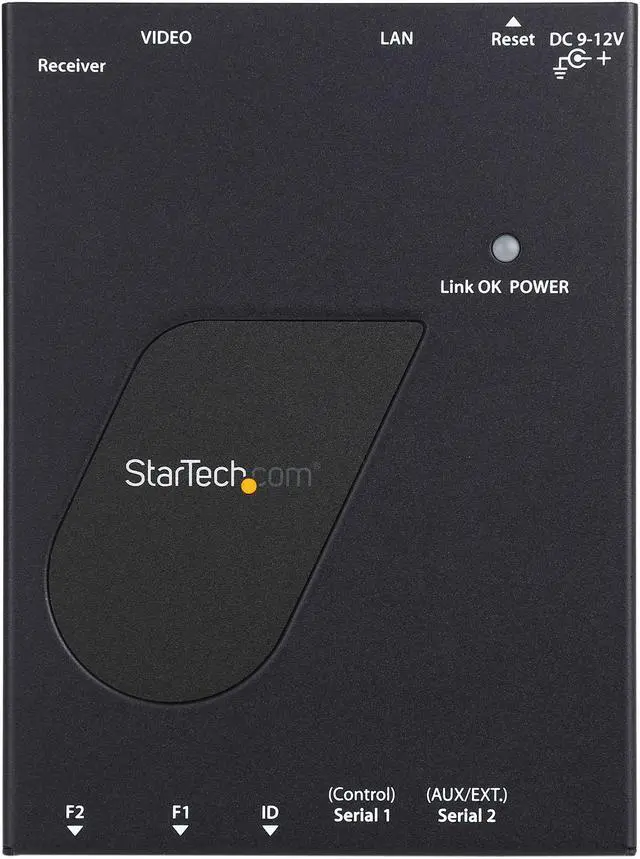 Alt view image 2 of 6 - StarTech.com ST12MHDLANRX HDMI Video Over IP Gigabit LAN Ethernet Receiver for ST12MHDLAN - 1080p - HDMI Extender over Cat6 Extender Kit