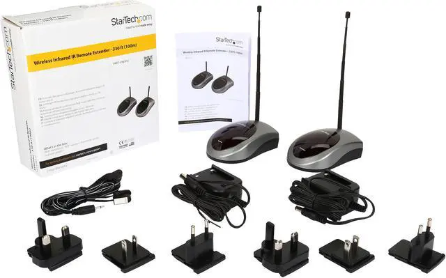 Alt view image 5 of 5 - StarTech.com IREXT2 Wireless Infrared IR Remote Control Extender - 330 ft. (100m)