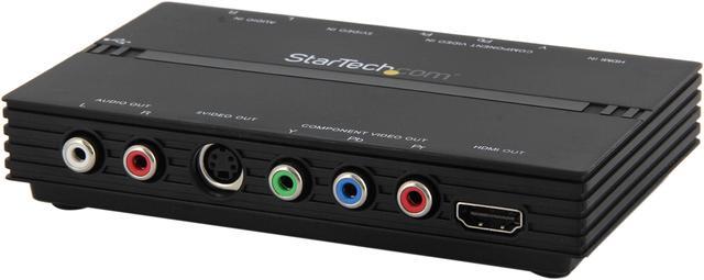 StarTech.com Boîtier d'acquisition vidéo - USB 2.0 - Enregistreur vidéo -  HDMI ou composante - Autonome - 1080p (USB2HDCAPS), Noir : :  Informatique