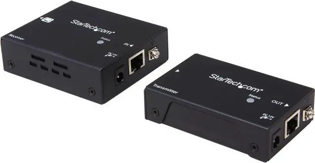 Main image of StarTech.com ST121HDBTPW HDMI over CAT5 HDBaseT Extender - Power over Cable - Ultra HD 4K