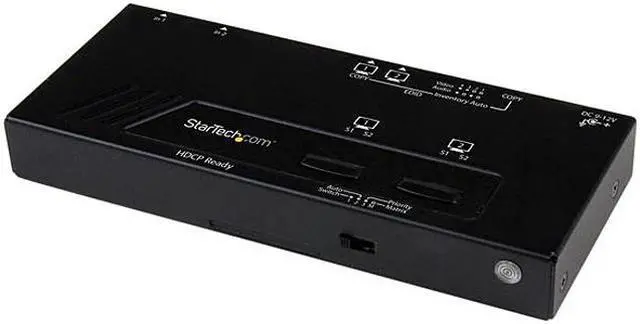 Main image of StarTech.com 2x2 HDMI Matrix Switch w/ Automatic and Priority Switching - 1080p VS222HDQ