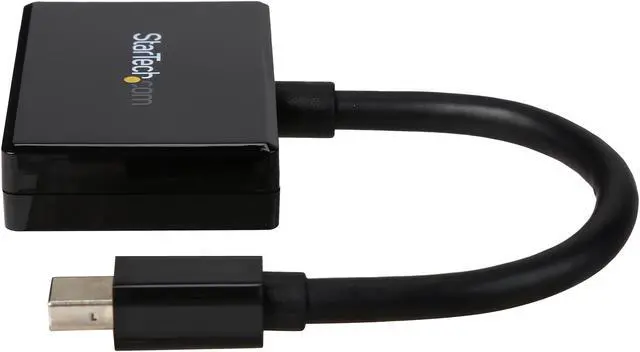 Alt view image 3 of 5 - StarTech.com MDP2HDVGA Mini DisplayPort to HDMI and VGA - 2 in 1 Travel Adapter - Mini DisplayPort to VGA Adapter - Mini DP to HDMI Dongle - Monitor Adapter