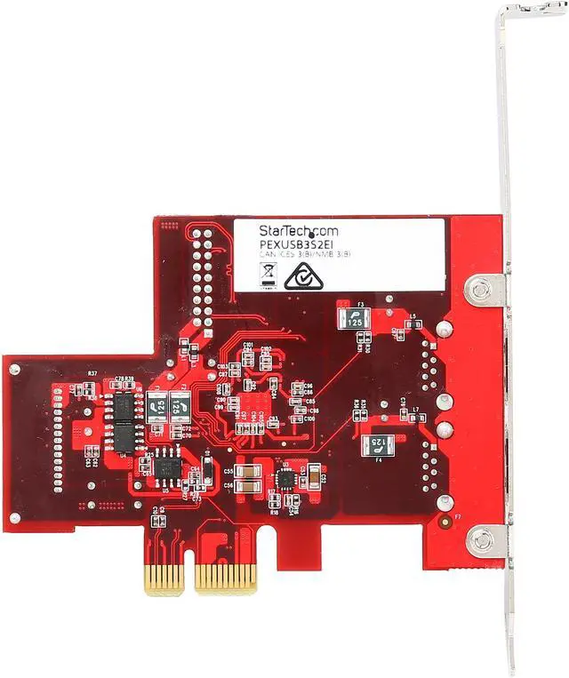 Alt view image 5 of 5 - StarTech.com PEXUSB3S2EI 4-port PCI Express USB 3.0 card - 2 external, 2 internal - SATA power