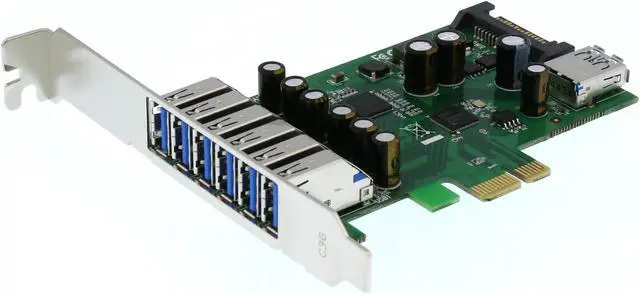StarTech.com PEXUSB3S7 7 Port PCI Express USB 3.0 Card
