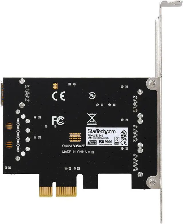 Alt view image 4 of 6 - StarTech.com 4-port PCI Express USB 3.0 card Model PEXUSB3S42