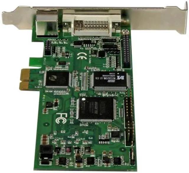 Alt view image 3 of 5 - StarTech PEXHDCAP60L PCIe Video Capture Card - HDMI / DVID / VGA / Component - 60 fps Game Capture Card - 1080p - HDMI Video Capture Card