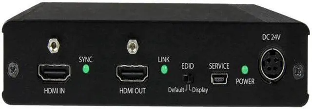 Alt view image 5 of 7 - StarTech.com 3-Port HDBaseT Extender Kit with 3 Receivers - 1x3 HDMI over CAT5 Splitter - Up to 4K ST124HDBT