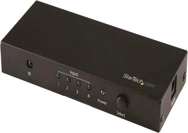 Main image of StarTech.com VS421HD20 4-Port HDMI Switch - 4K 60Hz - Supports HDCP - IR - HDMI Selector - HDMI Multiport Video Switcher - HDMI Switcher