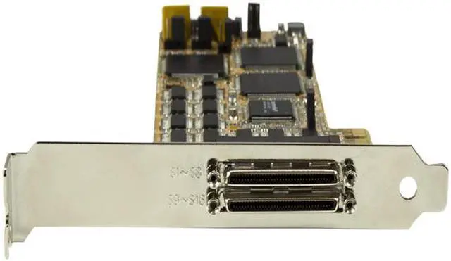 Alt view image 5 of 6 - StarTech PEX16S550LP PCI Express Serial Card - 16 Port Low-Profile Serial Card - High-Speed PCIe Serial Adapter - Serial Controller DB9 RS232