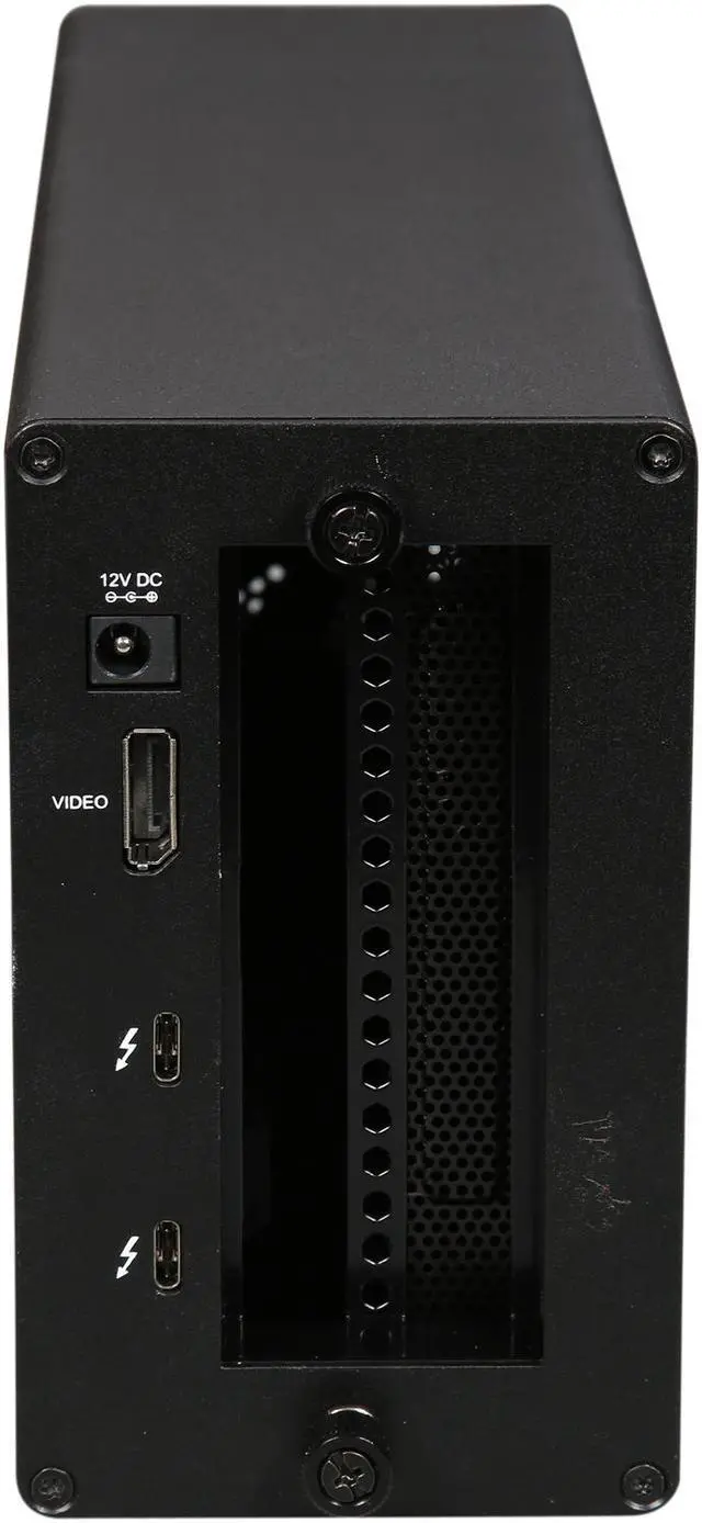Alt view image 4 of 6 - StarTech.com TB31PCIEX16 Thunderbolt 3 PCIe Expansion Chassis - Thunderbolt 3 to 16 x PCIe - Aluminum - PCIe SSD - External PCIe Enclosure - PCIe Slot