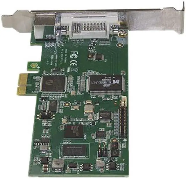Alt view image 2 of 3 - StarTech PEXHDCAP60L2 PCIe Video Capture Card - 1080P at 60 FPS - HDMI / VGA / DVI / Component - PC Capture Card - Internal Capture Card