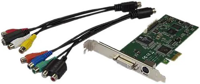 Alt view image 3 of 3 - StarTech PEXHDCAP60L2 PCIe Video Capture Card - 1080P at 60 FPS - HDMI / VGA / DVI / Component - PC Capture Card - Internal Capture Card