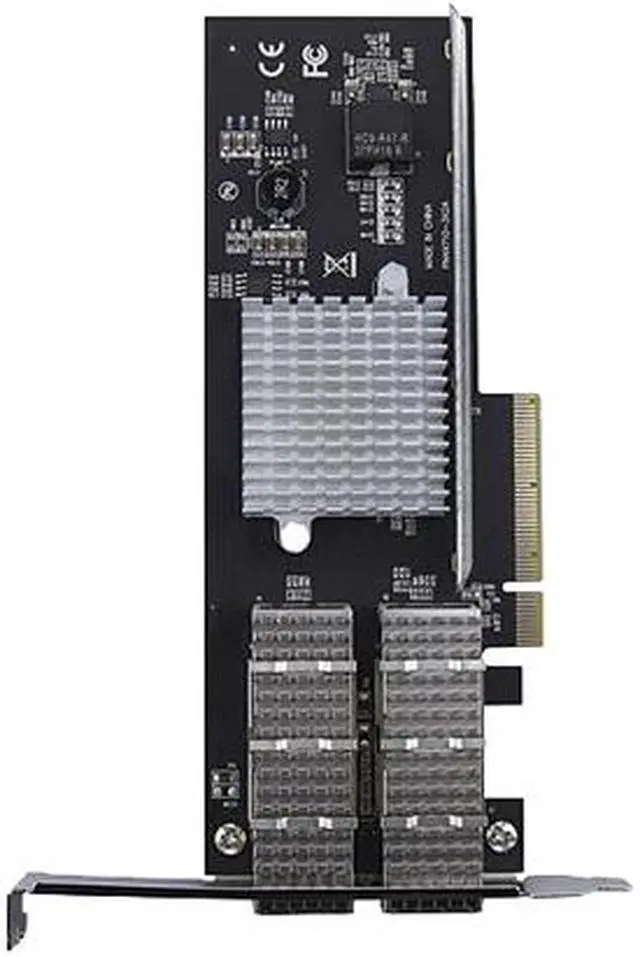 Alt view image 3 of 4 - StarTech.com Dual Port 40G QSFP+ Network Card - Intel XL710 Open QSFP+ Converged Adapter PCIe 40 Gigabit Fiber Ethernet Server 40GbE NIC