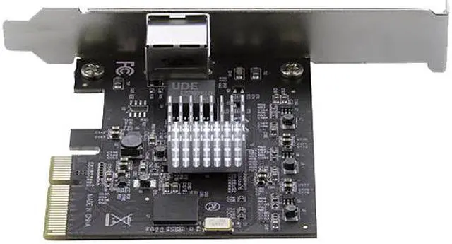 Alt view image 3 of 4 - StarTech.com ST5GPEXNB NBASE-T PCIe Network Card - 1 Port - 5G / 2.5G / 1G and 100Mbps - PCI Express Network Card - Multi Gigabit NIC Card