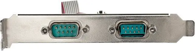 Alt view image 4 of 4 - StarTech.com PEX2S953LP 2 Port RS232 Serial Adapter Card with 16950 UART - PCI Express Serial Port Card - 921.4Kbps - Windows & Linux Compatible
