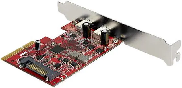 Alt view image 2 of 5 - StarTech.com PEXUSB312C3 2-Port PCIe USB 3.1 Card - 2 x USB-C - USB 3.1 Gen 2 - Up to 10Gbps