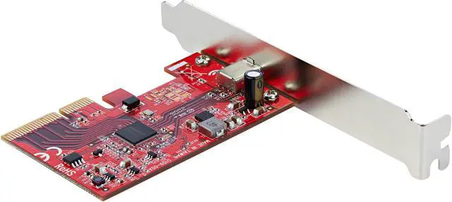 Alt view image 5 of 5 - StarTech.com PEXUSB321C 1-Port USB 3.2 Gen 2x2 PCIe Card - USB-C SuperSpeed 20Gbps PCI Express 3.0 x4 Host Controller Card - USB Type-C PCIe Add-On Adapter Card - Expansion Card - Windows & Linux (PEXUSB321C)