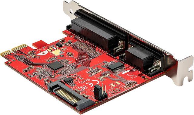 Alt view image 5 of 5 - StarTech.com PEX1S1P950 PCIe Card with Serial and Parallel Port - PCI Express Combo Adapter Card with 1x DB25 Parallel Port & 1x RS232 Serial Port - Expansion/Controller Card - PCIe Printer Card (PEX1S1P950)