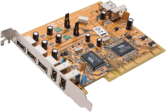 Main image of SUNIX IEEE1394A 2+1 ports & USB2.0 3+1 ports PCI Combo Card Model UFC3212V