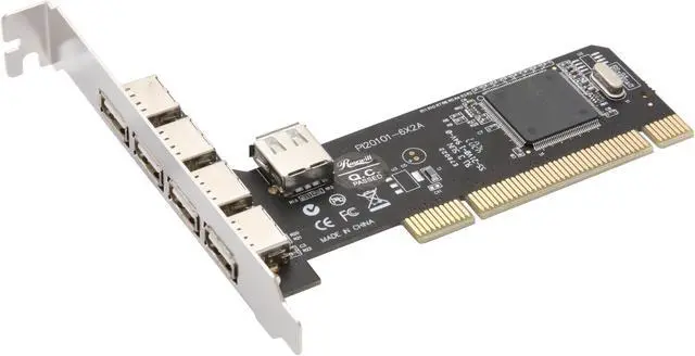 Main image of Rosewill NEC 4+1 Port USB2.0 PCI CARD Model RC-101