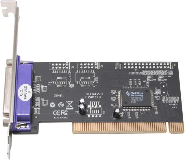Alt view image 2 of 10 - Rosewill Model RC-302 - Low-Profile PCI Card - Single Parallel (SPP / PS2 / EPP / ECP) Universal / PCI Parallel Port Card