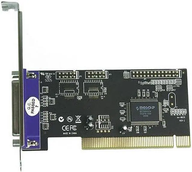 Alt view image 3 of 10 - Rosewill Model RC-302 - Low-Profile PCI Card - Single Parallel (SPP / PS2 / EPP / ECP) Universal / PCI Parallel Port Card
