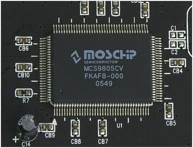 Alt view image 4 of 10 - Rosewill Model RC-302 - Low-Profile PCI Card - Single Parallel (SPP / PS2 / EPP / ECP) Universal / PCI Parallel Port Card