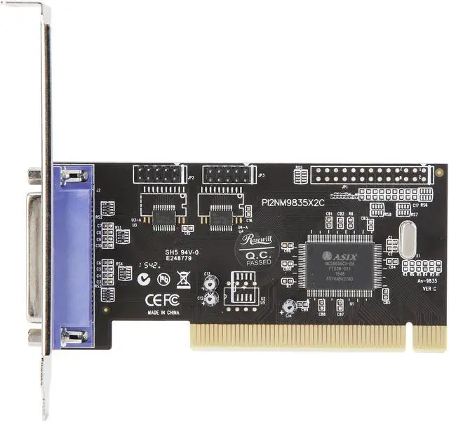 Alt view image 2 of 7 - Rosewill RC303 - Dual Serial & Single Parallel Port PCI Card