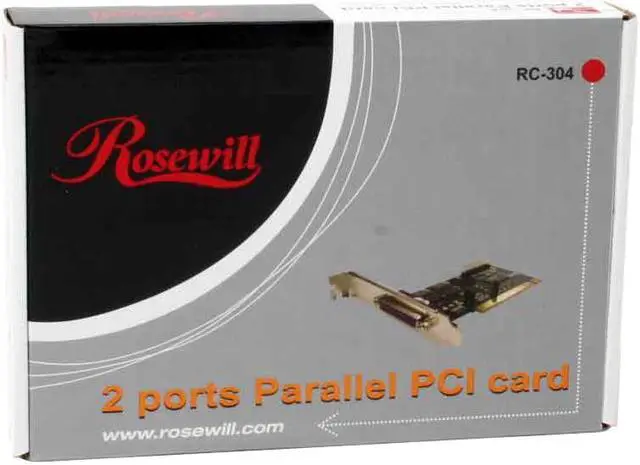 Alt view image 7 of 7 - Rosewill RC-304 - 2-Port Parallel (SPP / PS2 / EPP / ECP) Universal PCI Card