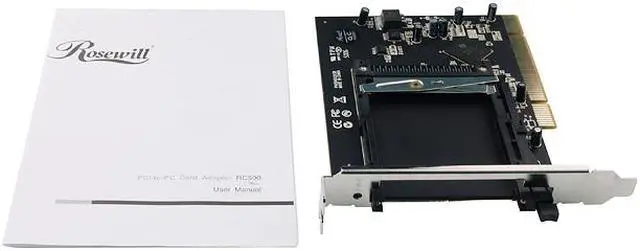 Alt view image 6 of 7 - Rosewill PCI to PCMCIA Adapter Model RC-500