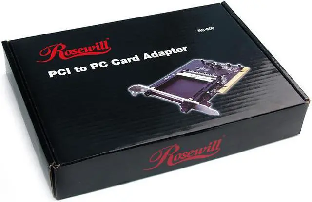 Alt view image 7 of 7 - Rosewill PCI to PCMCIA Adapter Model RC-500