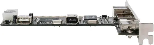 Alt view image 5 of 7 - Rosewill 3+1 USB 2.0/ 2+1 1394a VIA PCI Add On Card Model RC-110-LX Replacement For RC-110
