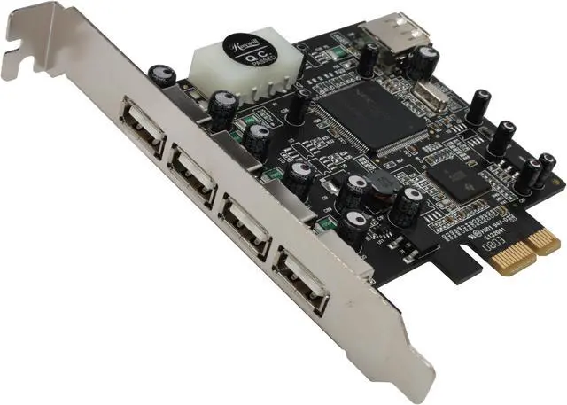 Main image of Rosewill NEC 4+1 Ports USB 2.0 PCIE Card Model RC-503